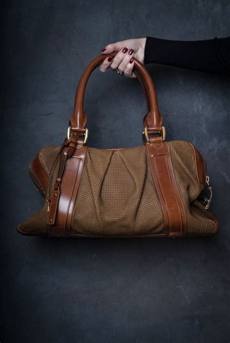 burberry tasche braun leder|Damen .